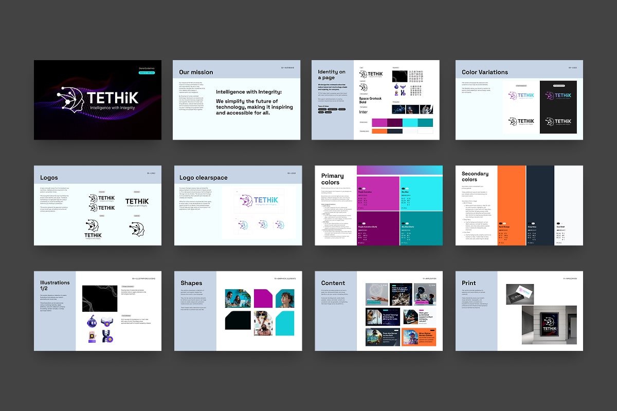 3 - HD - Portfolio - TETHiK - Brand Guide Sample